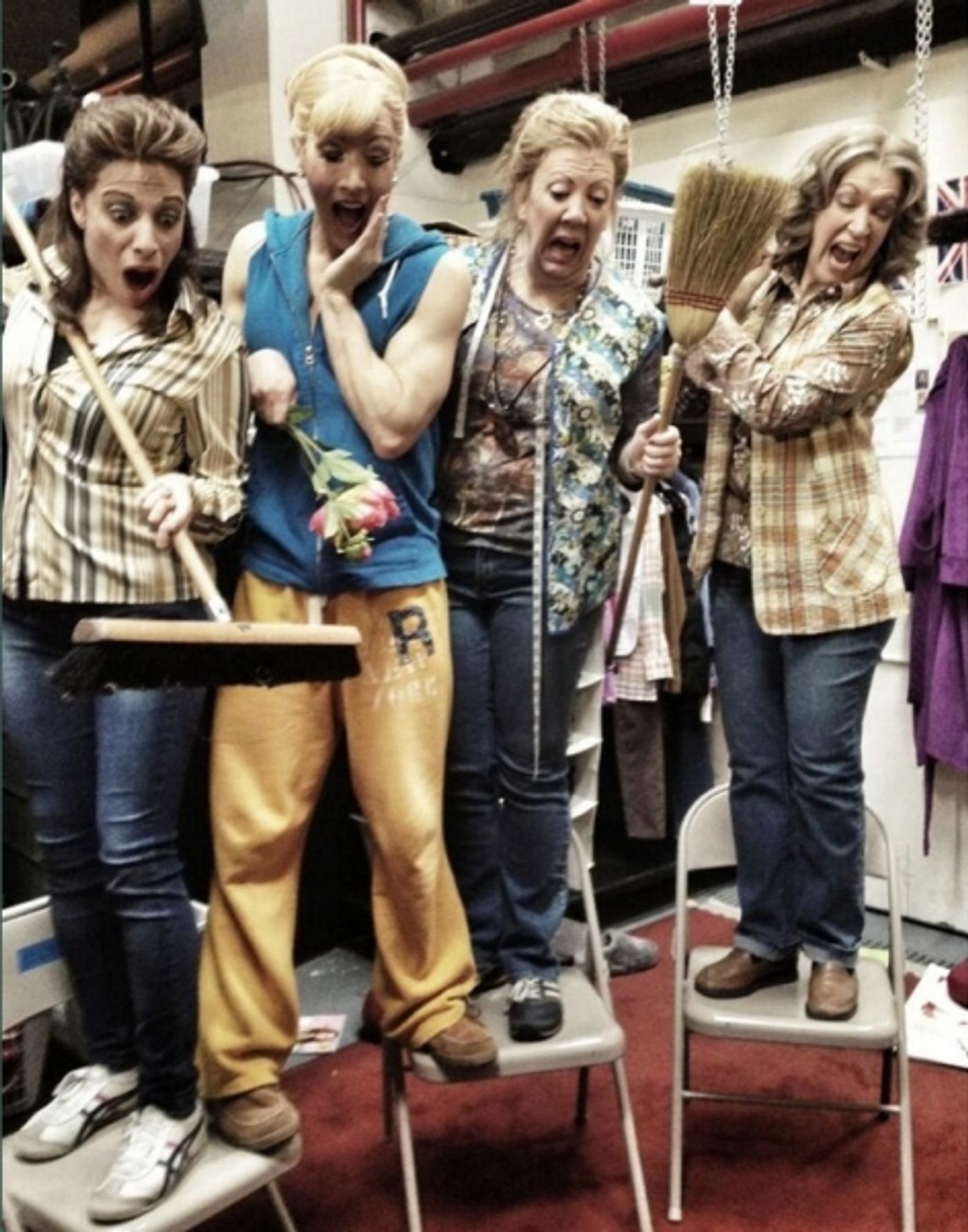 Photo Flash: Saturday Intermission Pics, April 6, Part 2 - Tom Hanks' First SIPs for LUCKY GUY and More!  Image