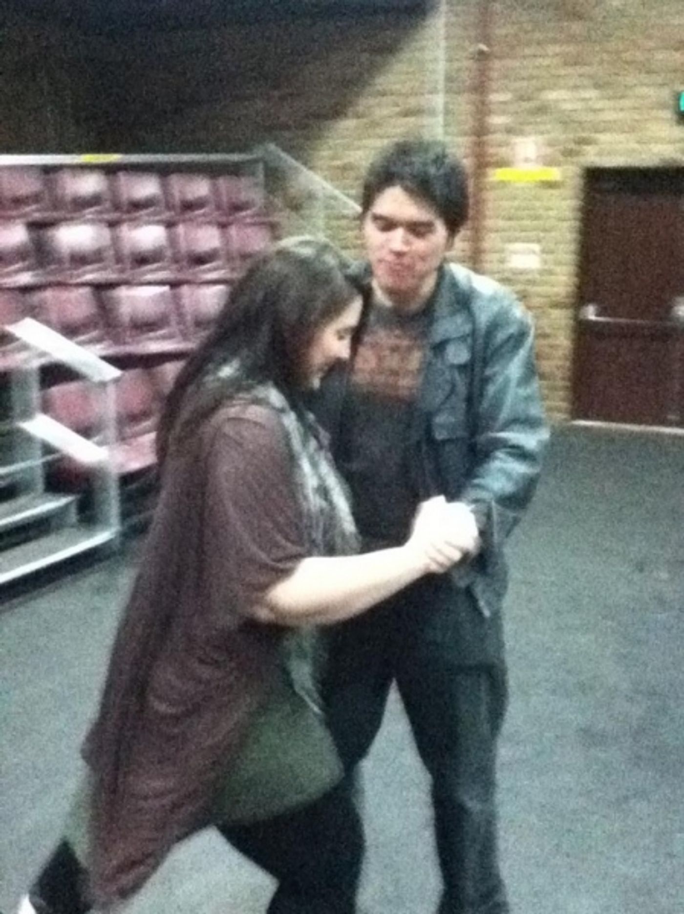 Photo Flash: Saturday Intermission Pics, April 6, Part 2 - Tom Hanks' First SIPs for LUCKY GUY and More!  Image