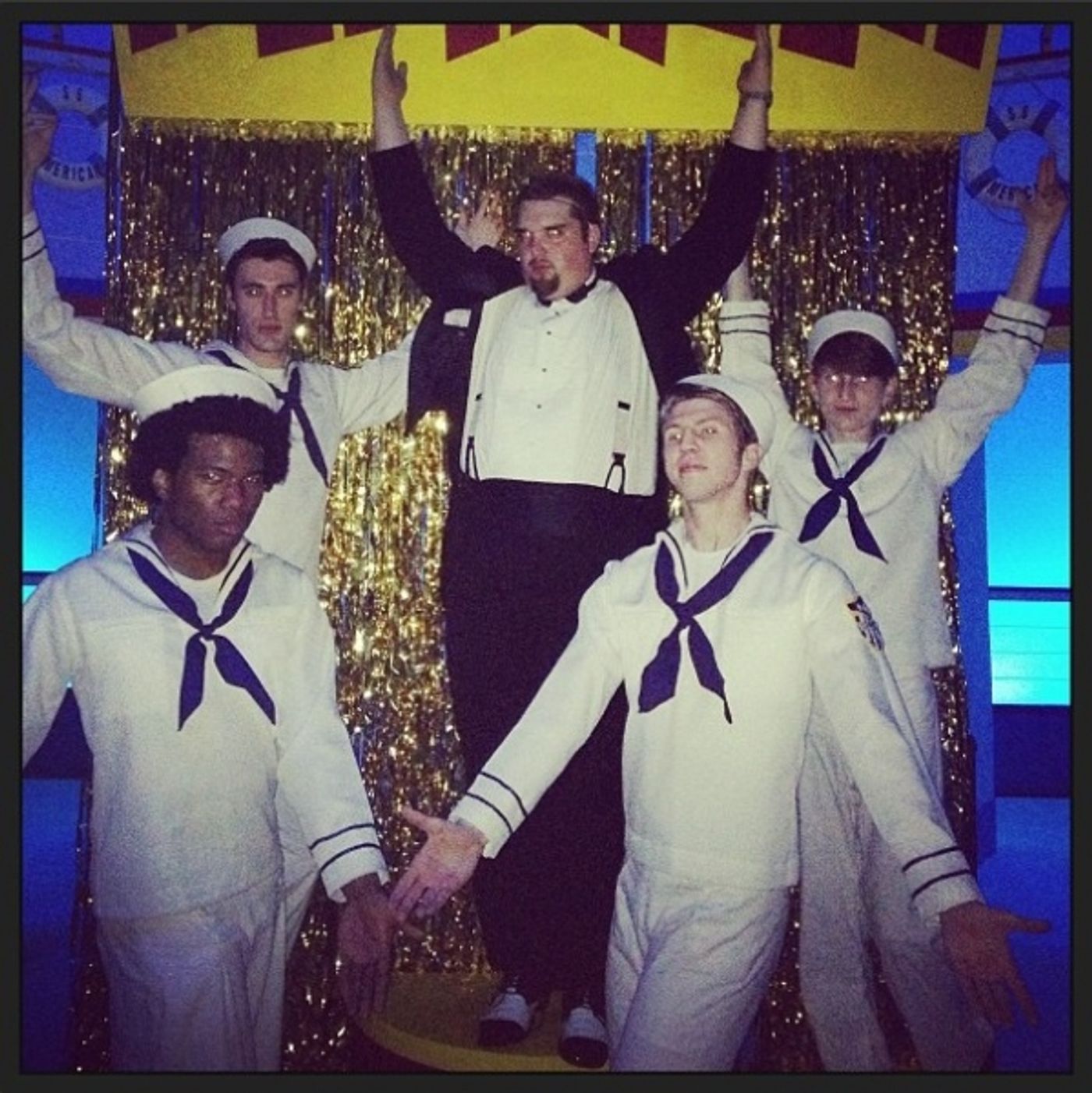 Photo Flash: Saturday Intermission Pics, April 6, Part 2 - Tom Hanks' First SIPs for LUCKY GUY and More!  Image