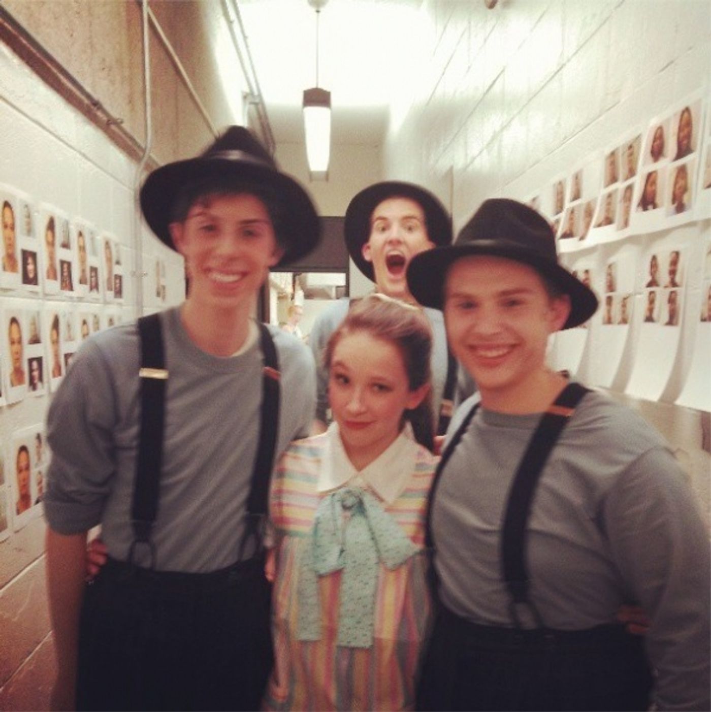 Photo Flash: Saturday Intermission Pics, April 6, Part 2 - Tom Hanks' First SIPs for LUCKY GUY and More!  Image