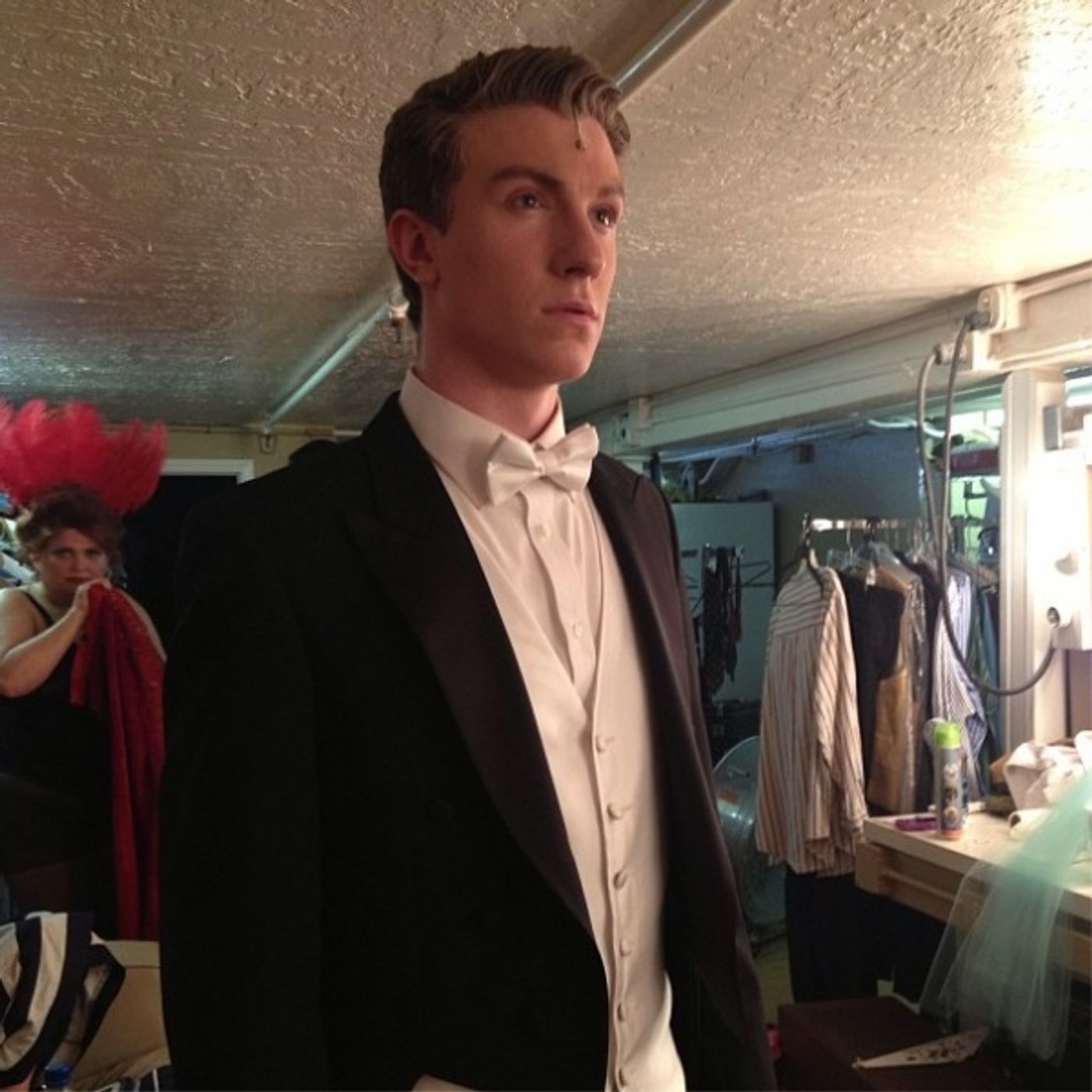 Photo Flash: Saturday Intermission Pics, April 6, Part 2 - Tom Hanks' First SIPs for LUCKY GUY and More!  Image