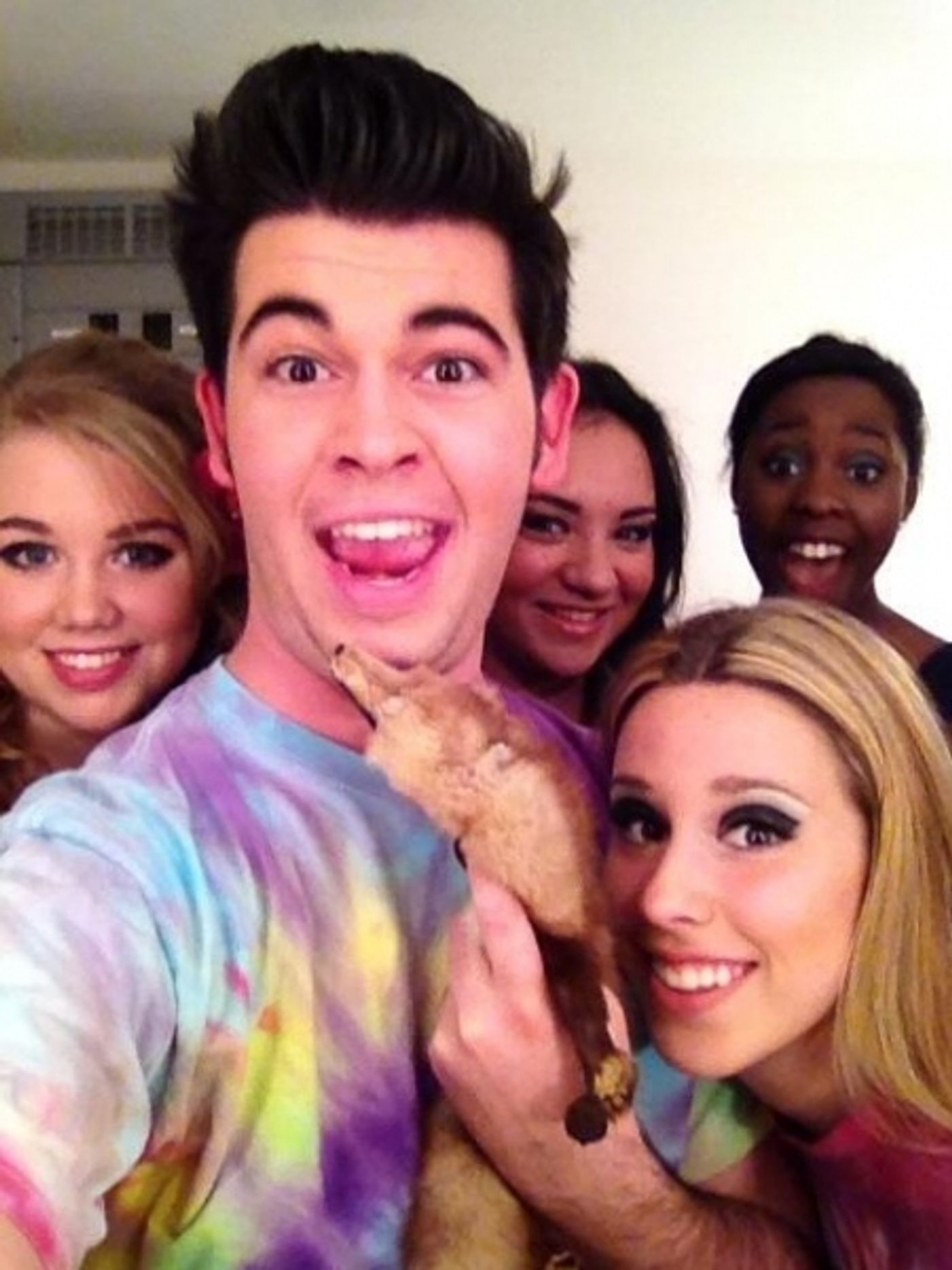 Photo Flash: Saturday Intermission Pics, April 6, Part 2 - Tom Hanks' First SIPs for LUCKY GUY and More!  Image