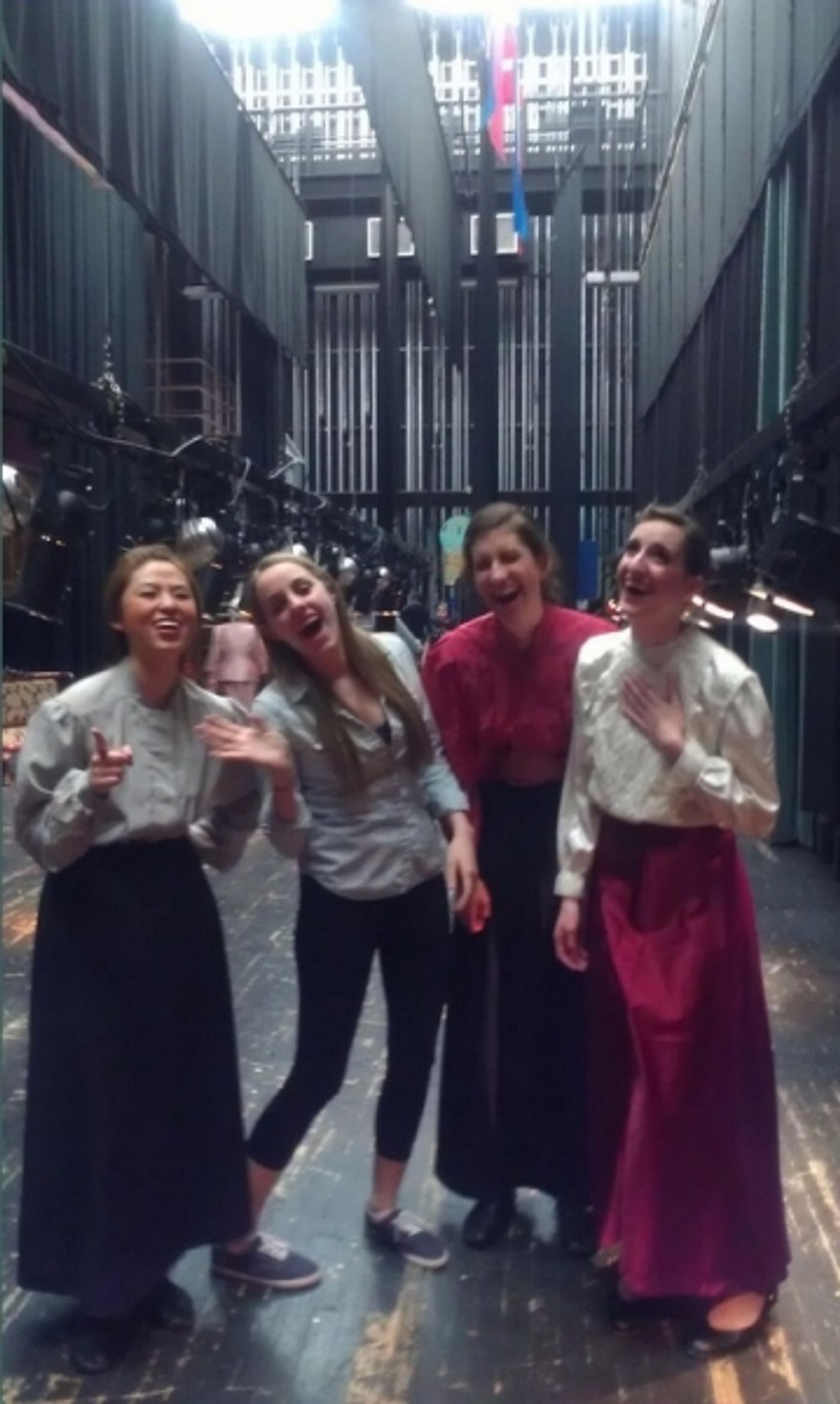 Photo Flash: Saturday Intermission Pics, April 6, Part 2 - Tom Hanks' First SIPs for LUCKY GUY and More!  Image