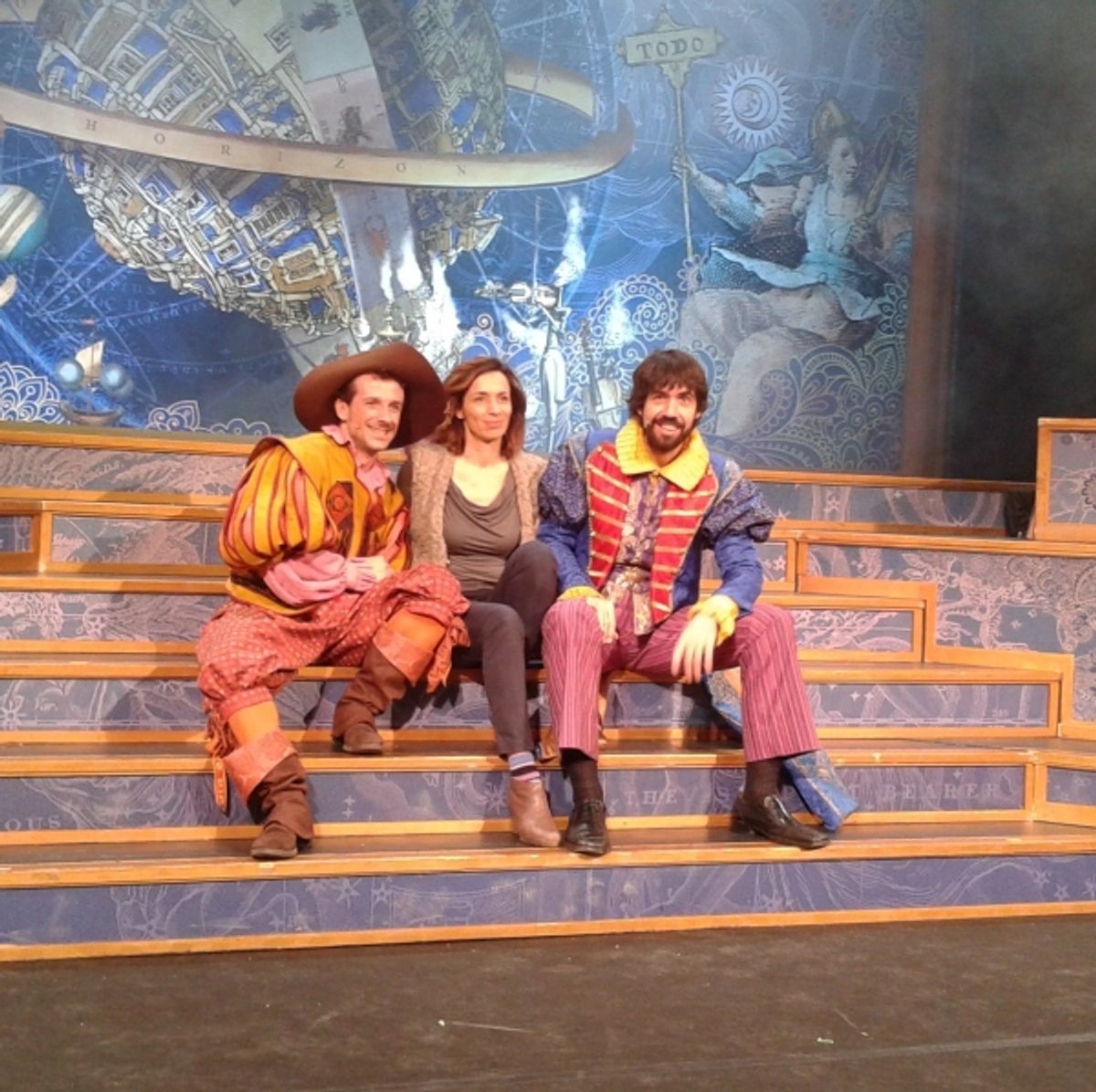 V&iacute;ctor Ullate Roche, Olga Margallo y Antonio Mu&ntilde;oz de Mesa at 