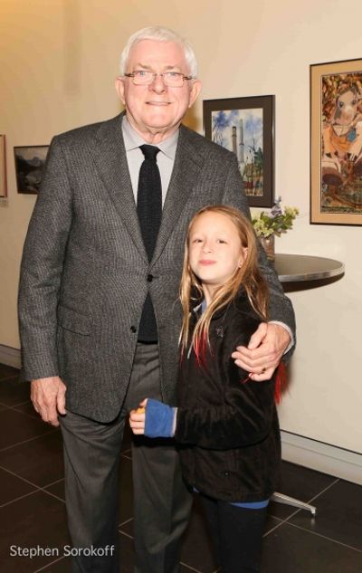 Phil Donahue &amp; Olivia Photo