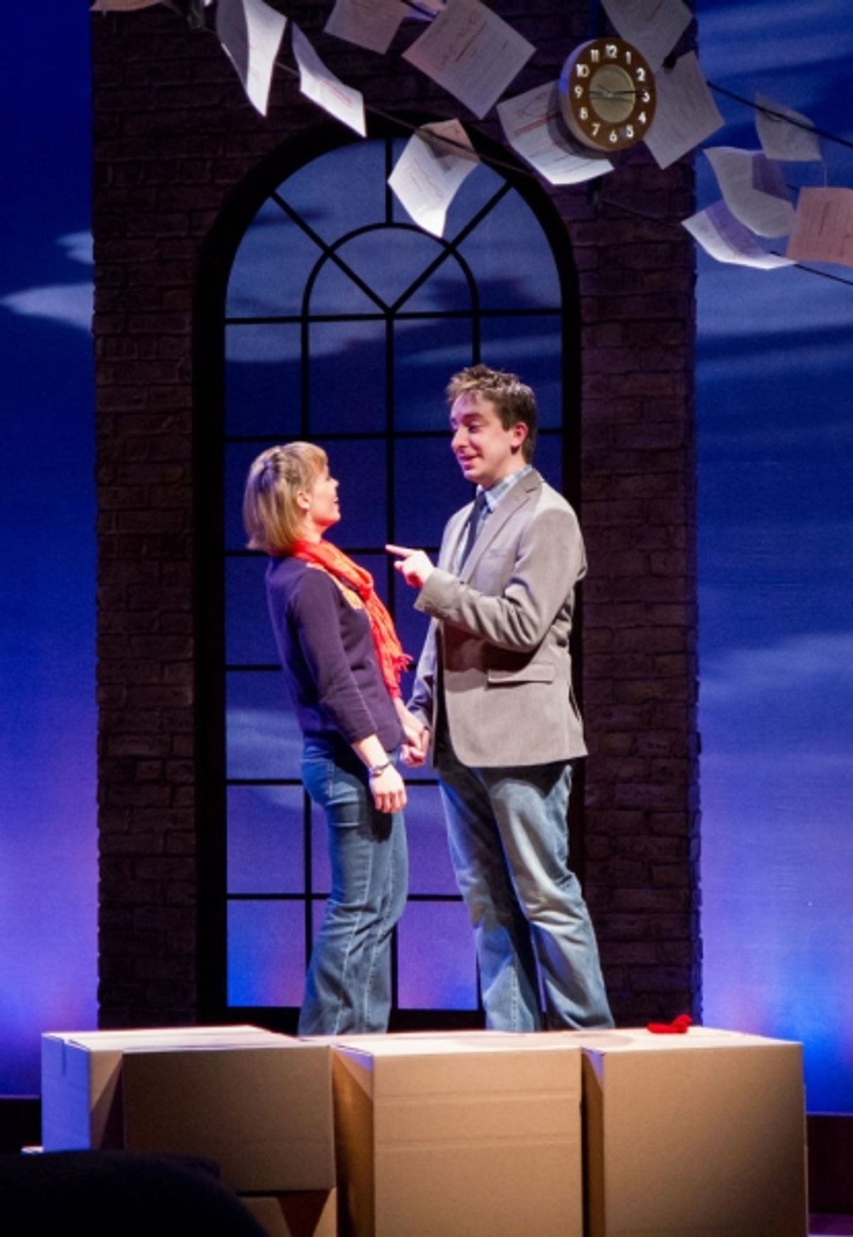 Erin Weaver and James Gardiner at 