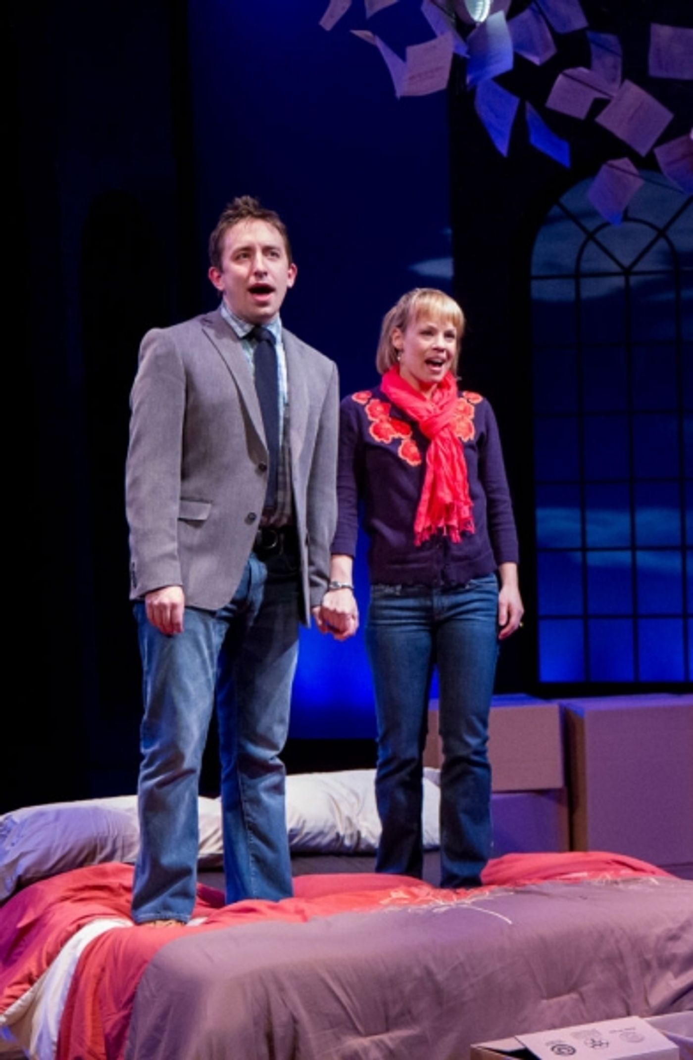 Photo Flash: First Look at James Gardiner and Erin Weaver in Signature's THE LAST FIVE YEARS  Image