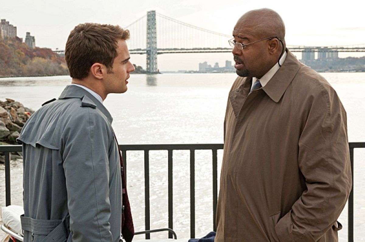 Theo James, Chi McBride at 