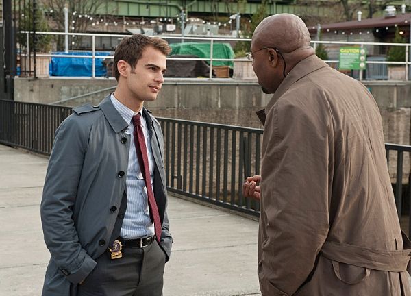 Theo James, Chi McBride Photo