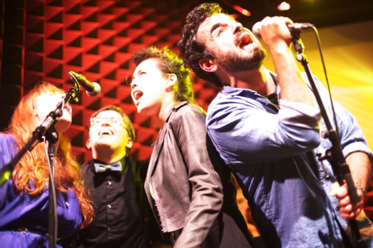 Lauren Marcus, Will Roland, Katie Lee Hill, and Ashkon Davaran at 