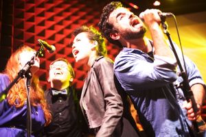 Lauren Marcus, Will Roland, Katie Lee Hill, and Ashkon Davaran Photo