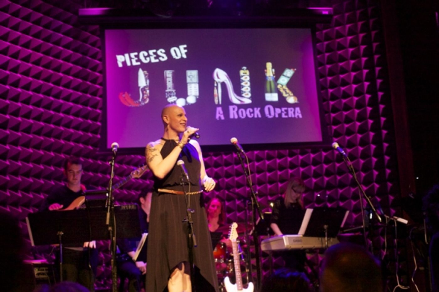 Photo Flash: Katrina Rose Dideriksen, Ashkon Davaran and More in JUNK: A ROCK OPERA Concert at Joe's Pub Image