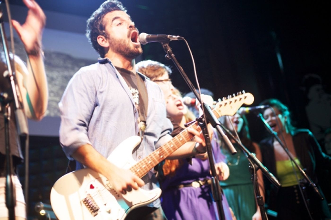 Photo Flash: Katrina Rose Dideriksen, Ashkon Davaran and More in JUNK: A ROCK OPERA Concert at Joe's Pub Image