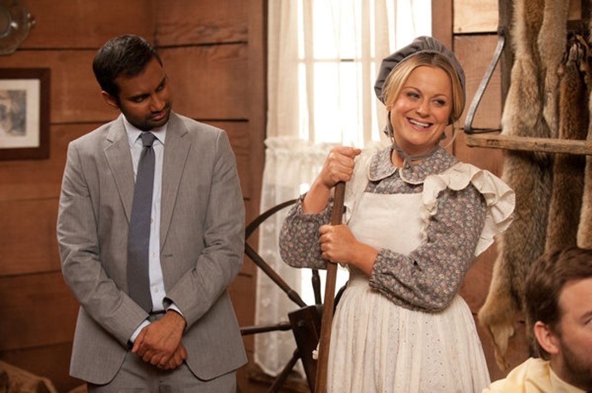 AZIZ ANSARI, Amy Poehler at 