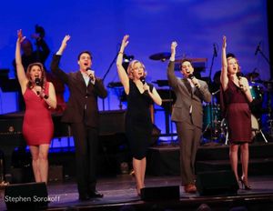 Heidi Blickenstaff,James Clow, Rebecca Luker, Matthew Scott Erin Mackey Photo