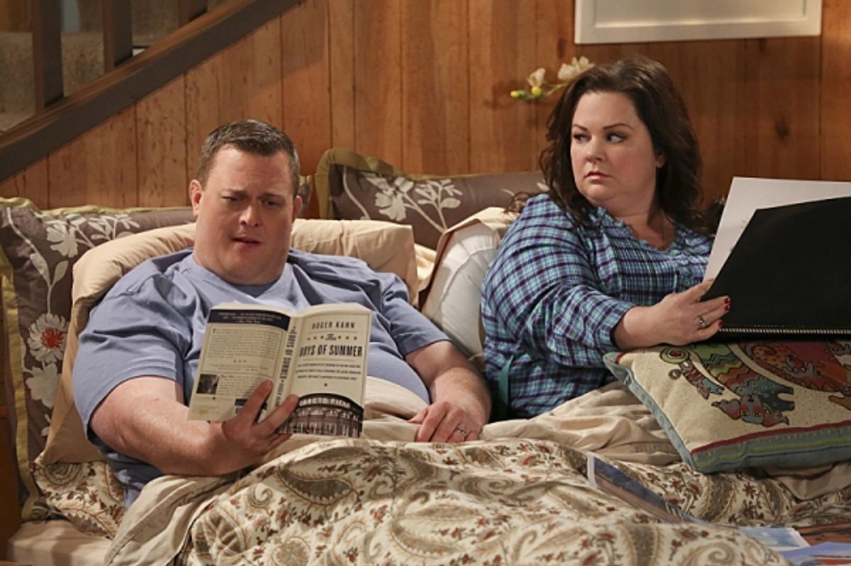 Billy Gardell, Melissa McCarthy at 