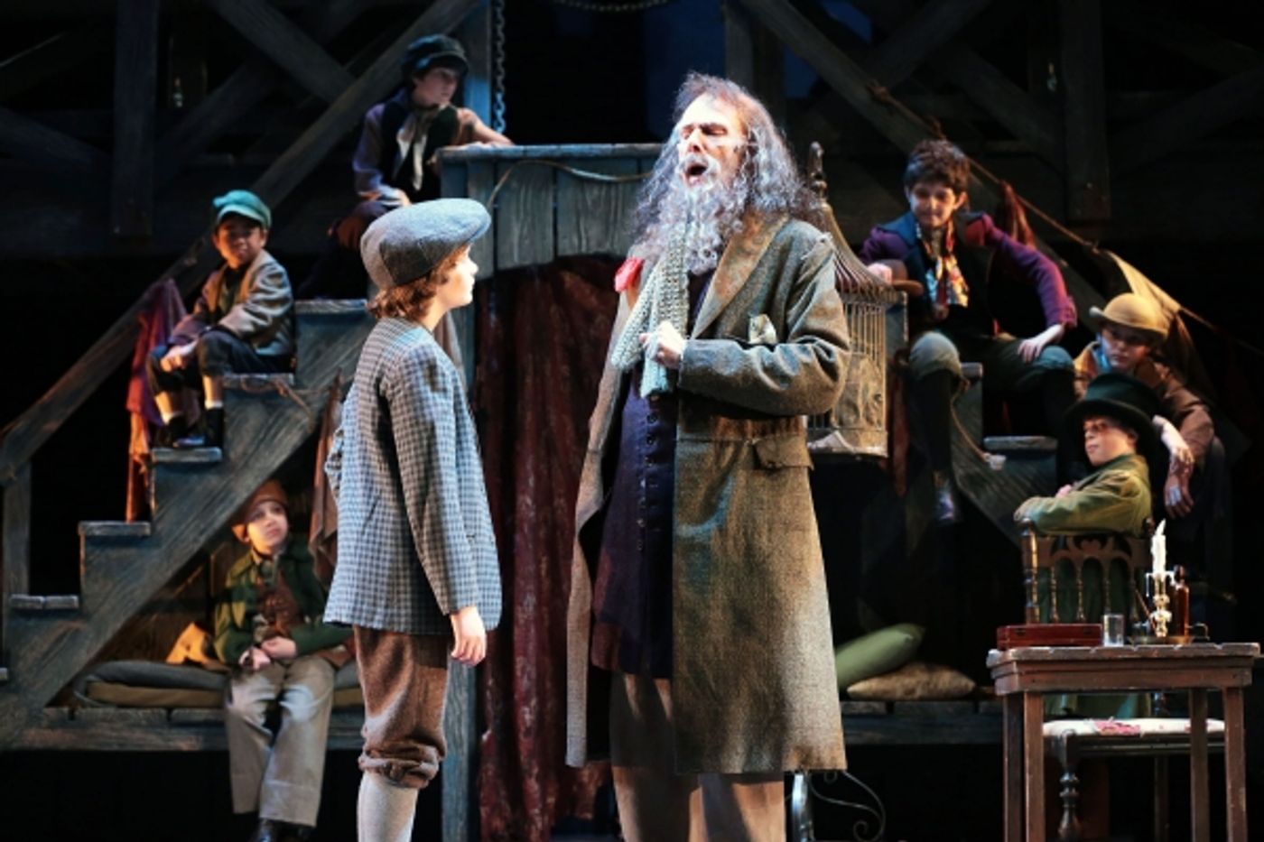 Photo Flash: First Look at Brady Tutton, Heidi Kettenring and More in OLIVER! at Drury Lane Theatre  Image