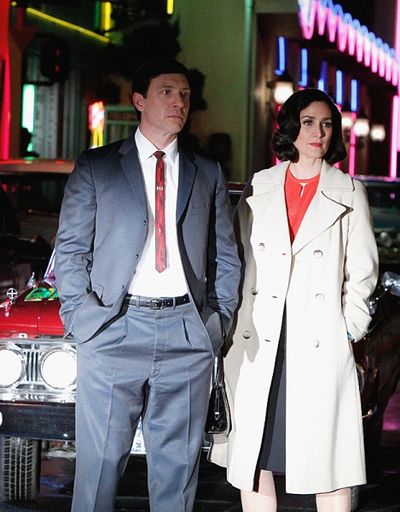 Shawn Doyle, Carrie-Anne Moss Photo