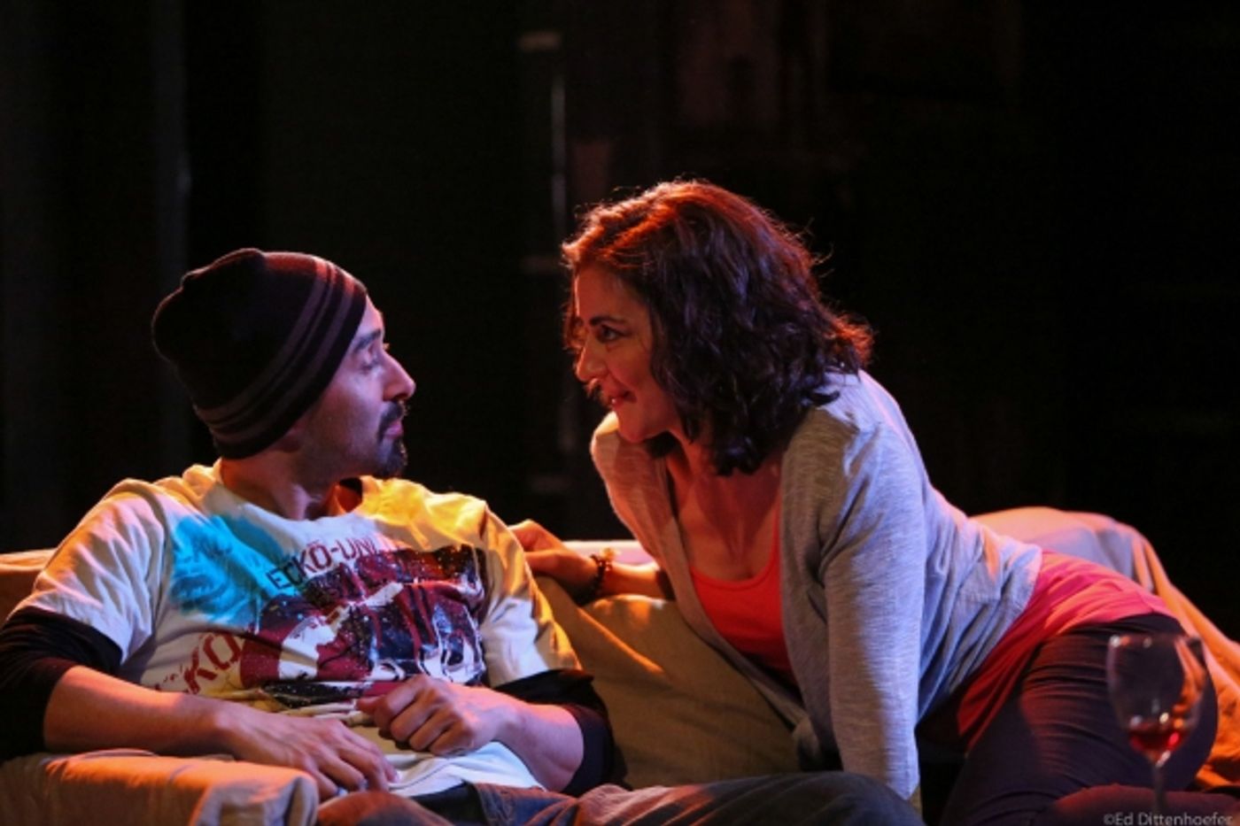 Photo Flash: First Look at Kitchen Theatre's THE MOTHERF**KER WITH THE HAT  Image