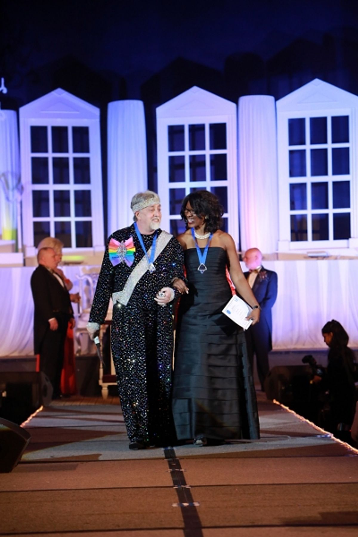 GilBert Baker &amp; Dr. Marjorie Hill at 