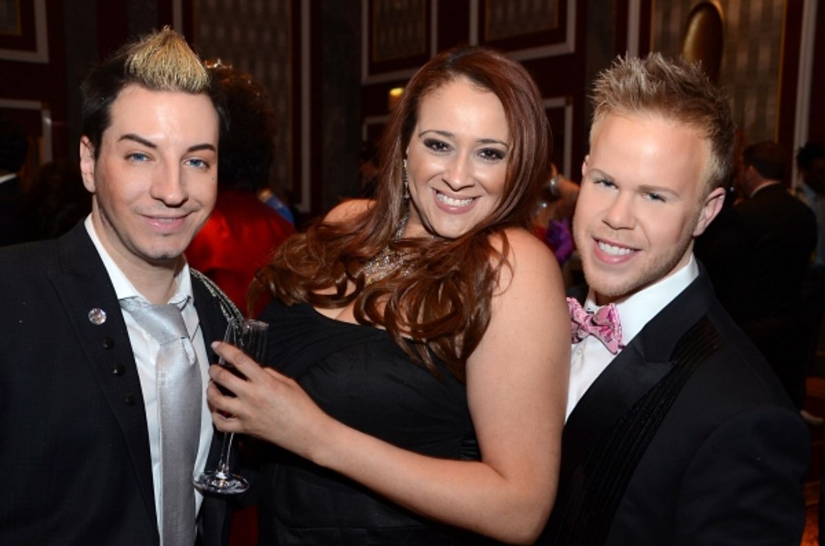 Adam Barta, Reina, Andrew Werner at 