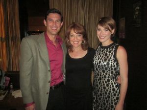 left to right: Damon Kirsche, Cynthia Ferrer, Lisa Livesay @ BroadwayWorld left to right: Damon Kirsche, Cynthia Ferrer, Lisa Livesay Photo