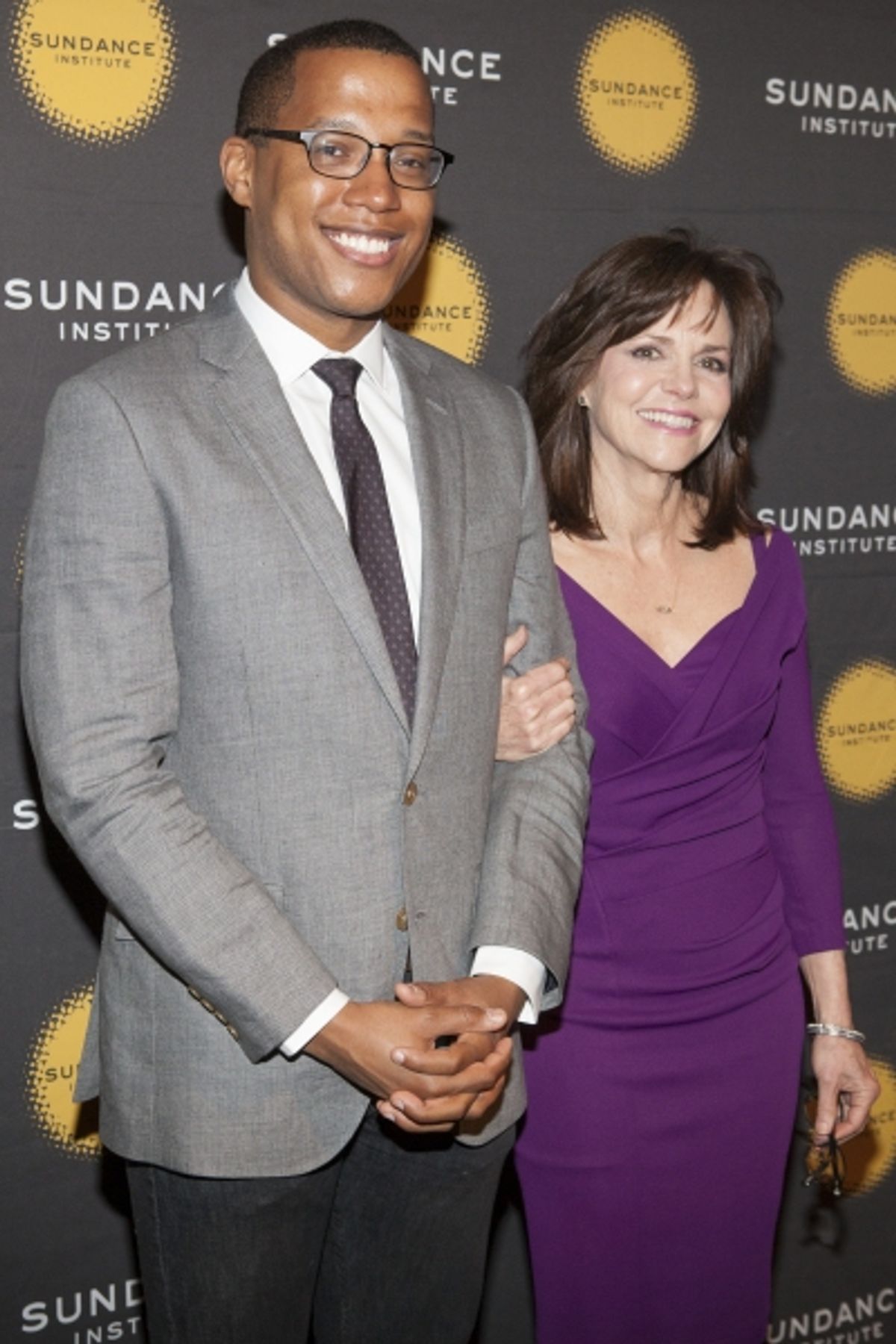 Branden Jacobs-Jenkins and Sally Field at 