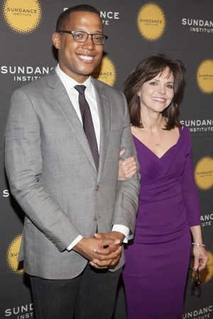 Branden Jacobs-Jenkins and Sally Field @ BroadwayWorld Branden Jacobs-Jenkins and Sally Field Photo