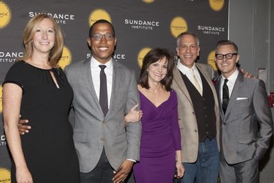 Keri Putnam, Branden Jacobs-Jenkins, Sally Field, Philip Himberg and Christopher Hibm Photo
