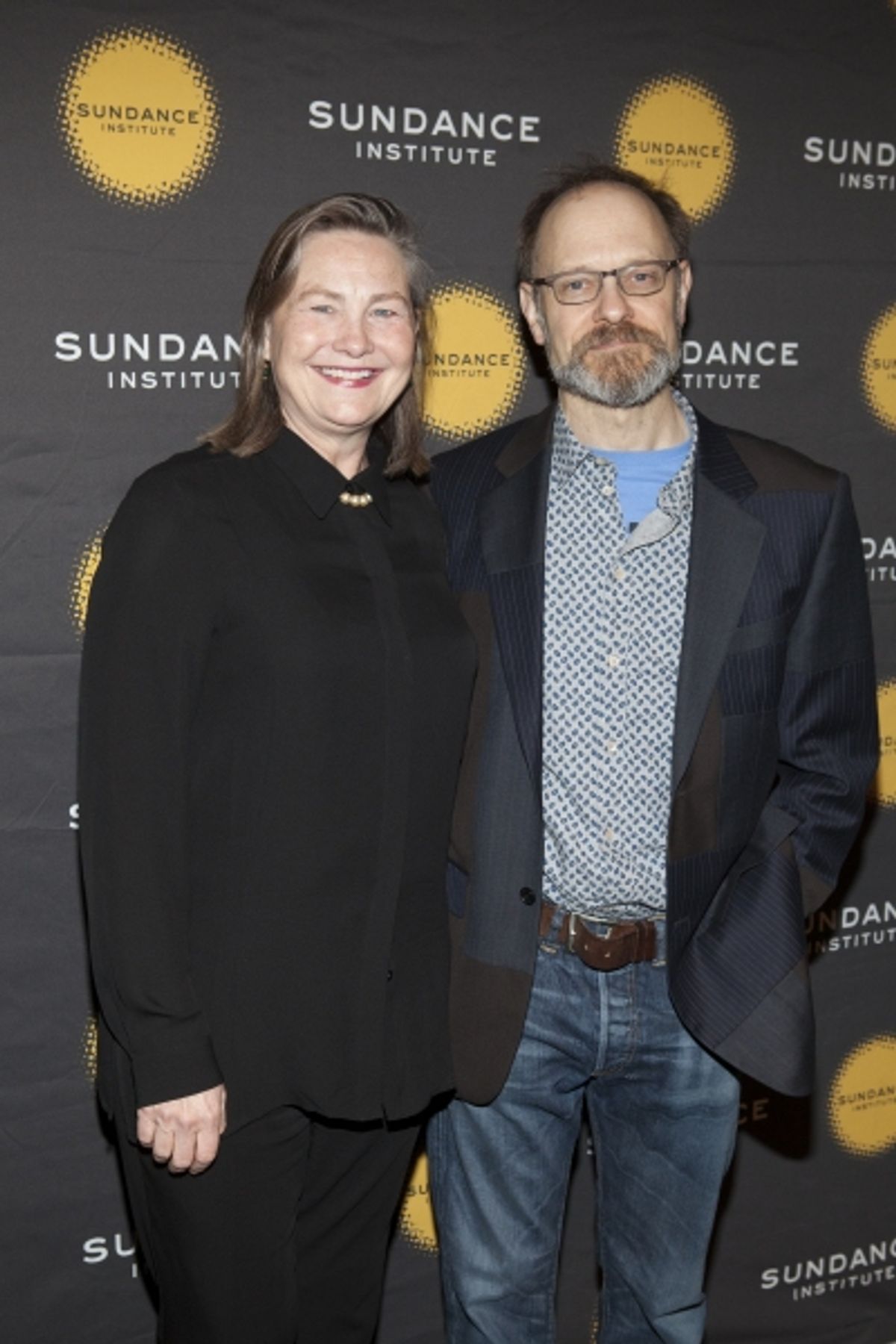 Cherry Jones and David Hyde Pierce at 