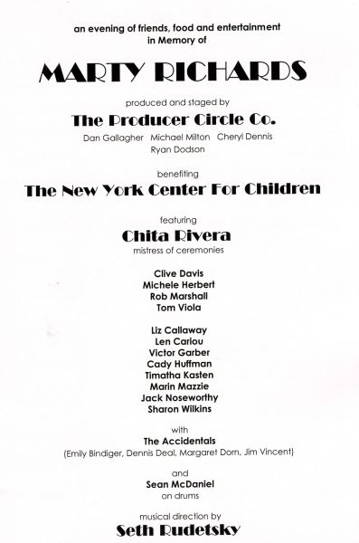 Photos: Chita Rivera and More Tribute Marty Richards — photo 2 of 85