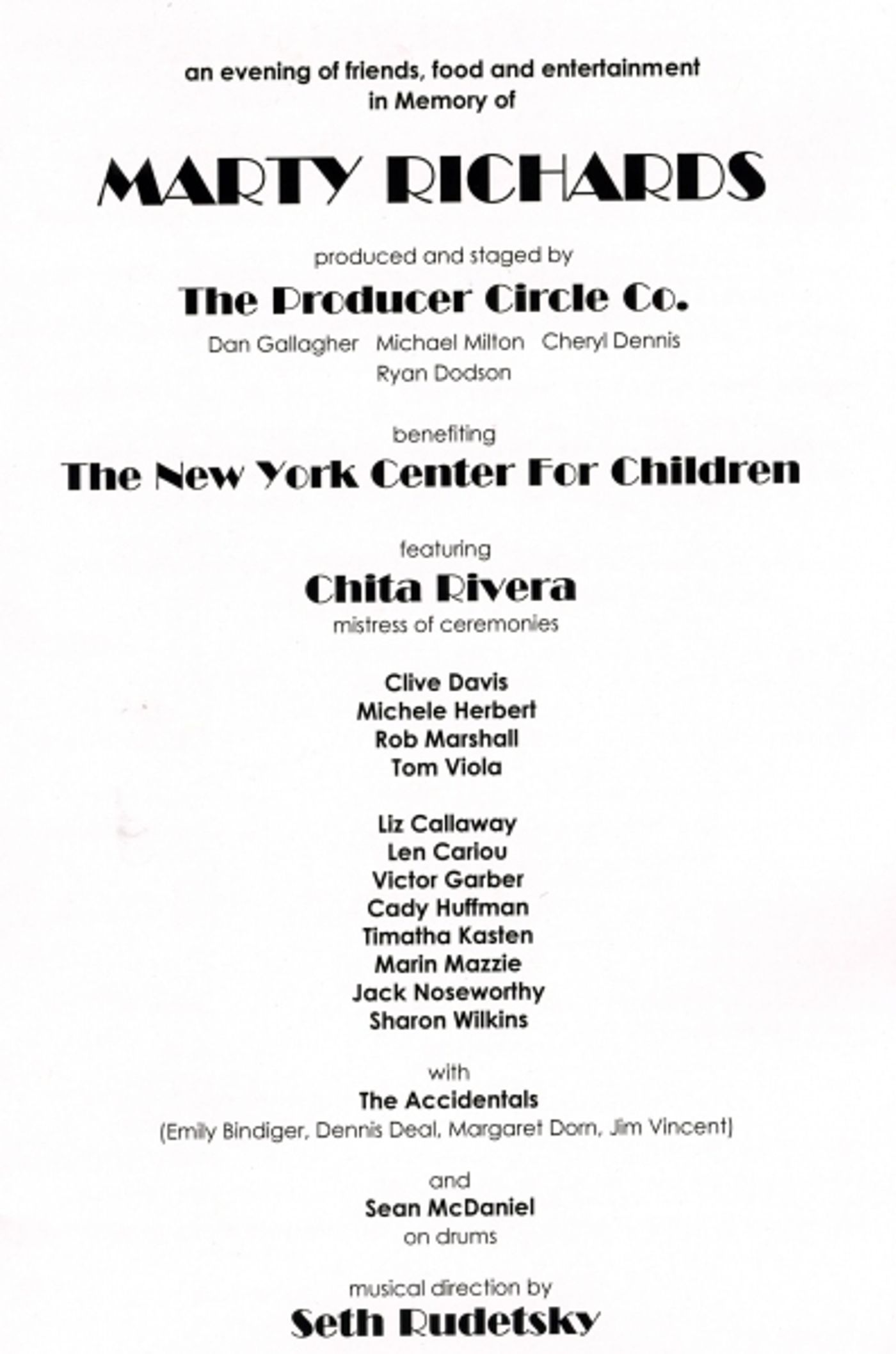 Photo Coverage: Chita Rivera and More Tribute Marty Richards  Image