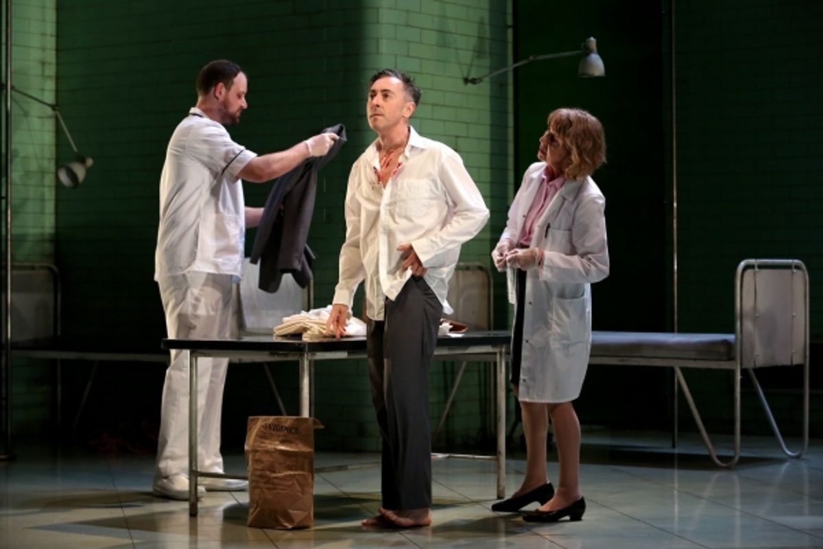 Brendan Titley, Alan Cumming, Jenny Sterlin at 