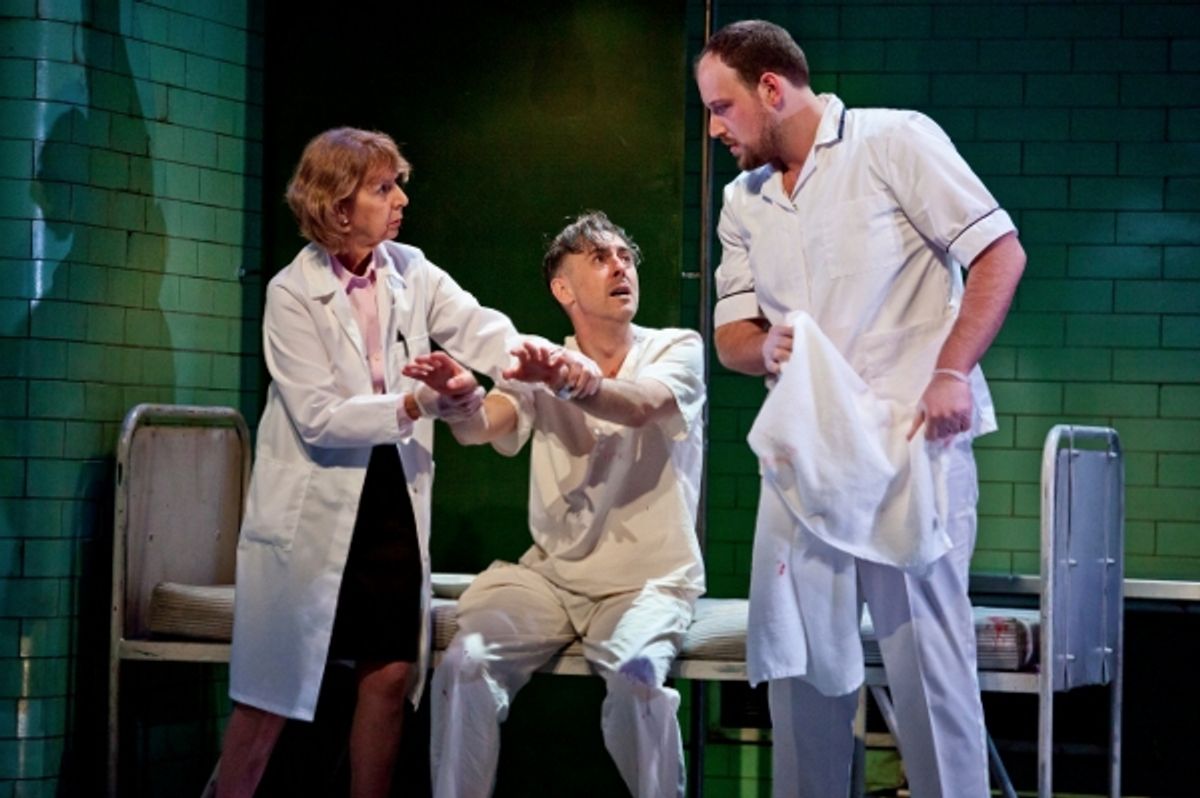 jenny Sterlin, Alan Cumming, Brendan Titley at 