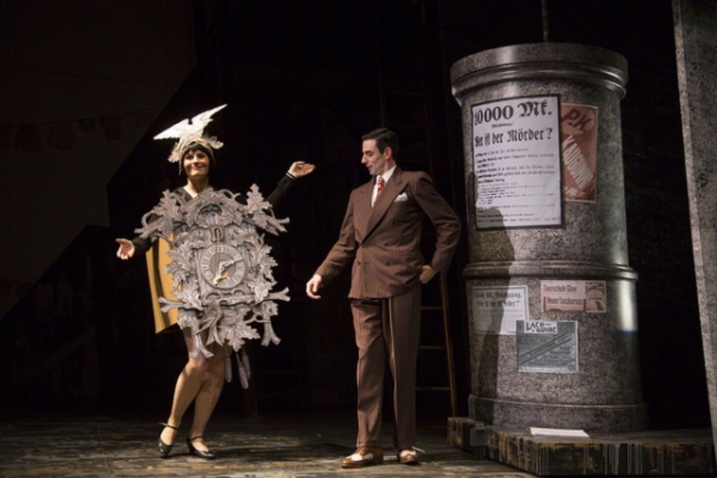 Photo Flash: First Look at Ellen Adair, Paul Melendy and More in Huntington Theatre's M  Image