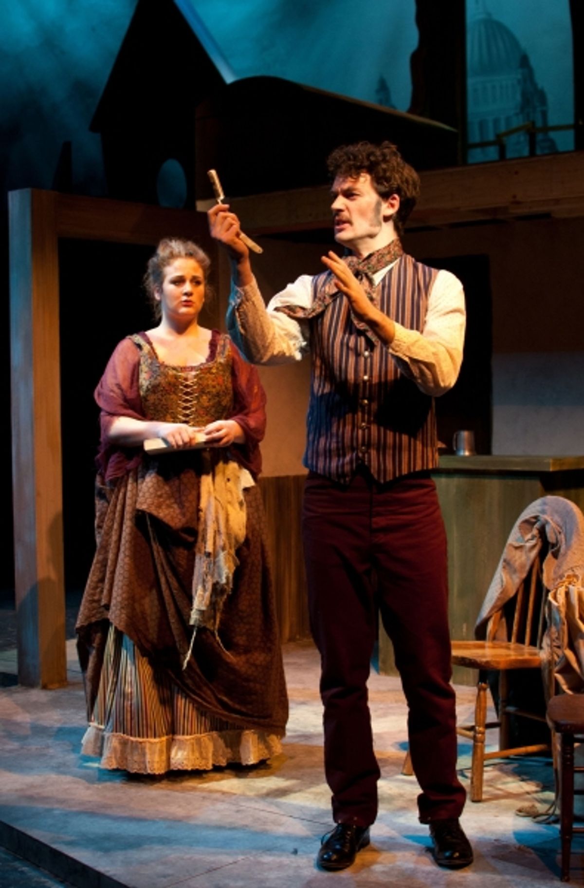 Julia Hansen and Woodrow Proctor at 