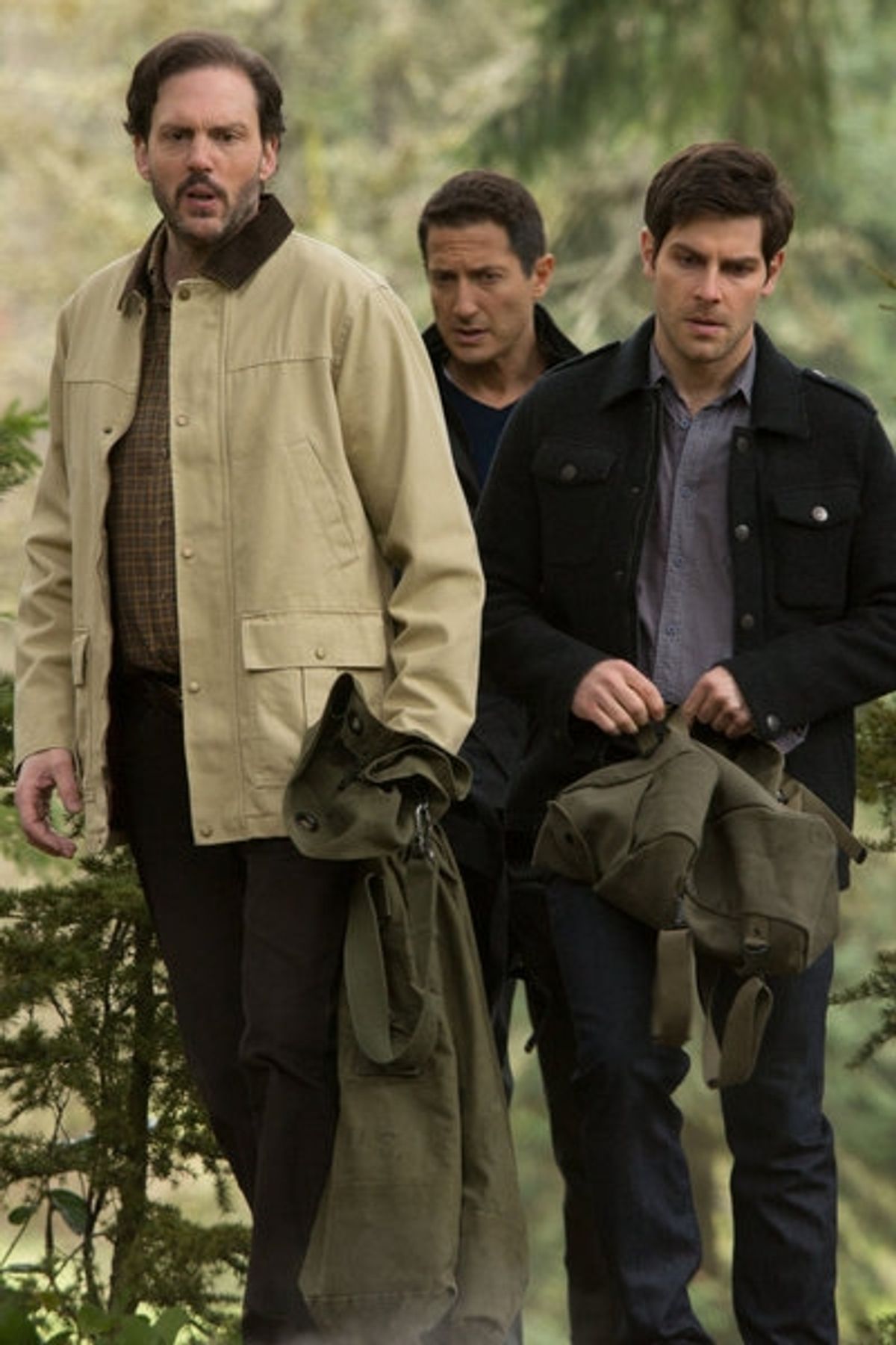 Silas Weir Mitchell, Sasha Roiz, David Giuntoli at 