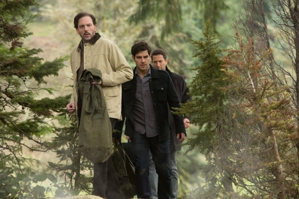 Silas Weir Mitchell, Sasha Roiz, David Giuntoli at 