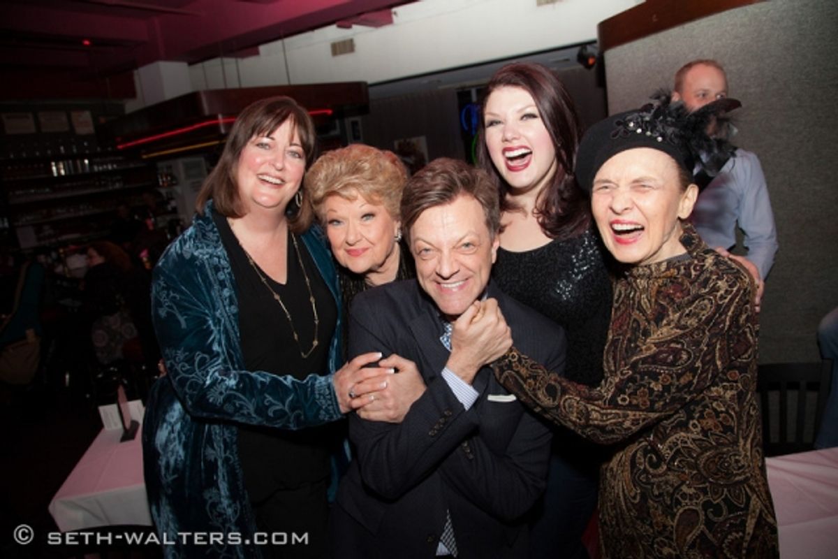 Ann Hampton Callaway, Marilyn Maye, Jim Caruso, Jane Monheit and Julie Wilson at 