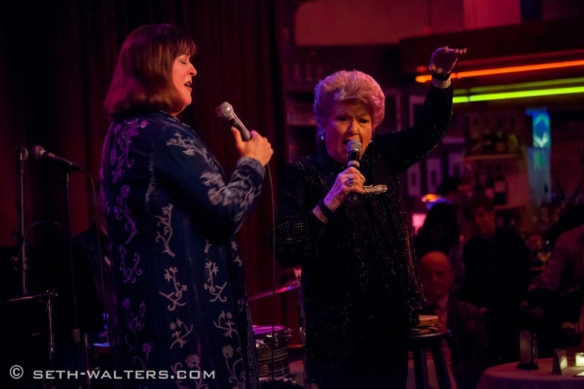Ann Hampton Callaway and Marilyn Maye at 
