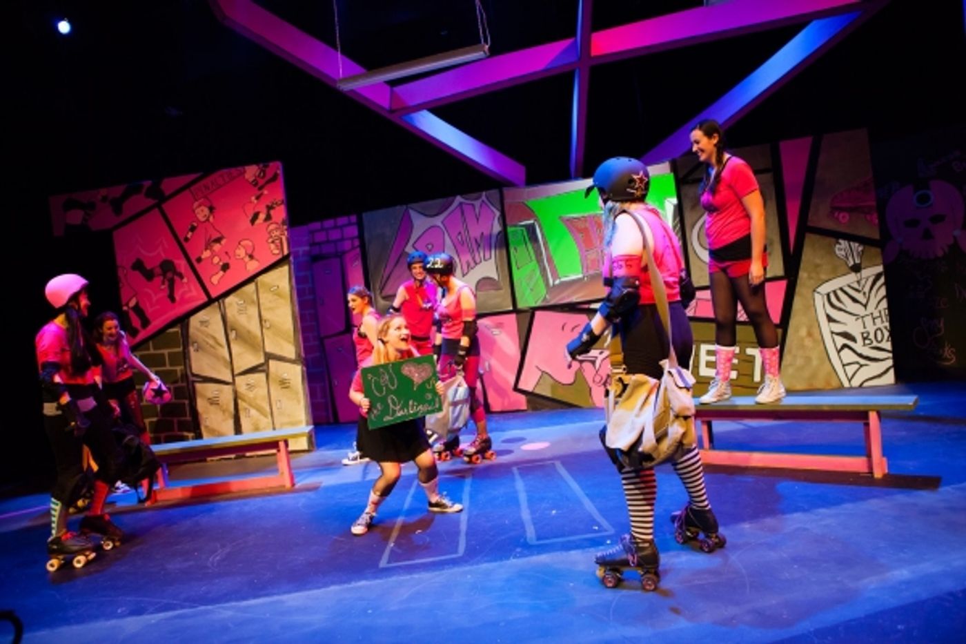 Photo Flash: First Look at Circle Circle dot dot's DERBYWISE Photo Flash: First Look at Circle Circle dot dot's DERBYWISE Image