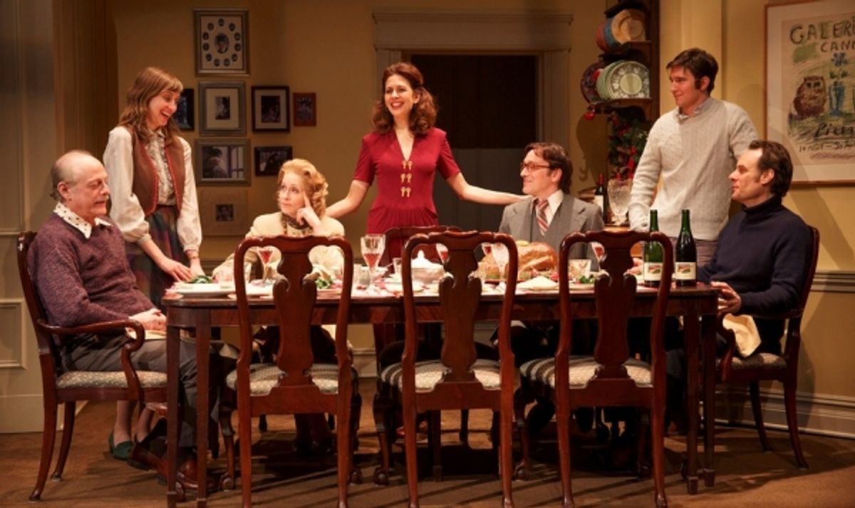 Mark Blum, Laruen Blumenfeld, Judith Light, Jessica Hecht, Jeremy Shamos, Jonathan Walker and Jake Silbermann at 