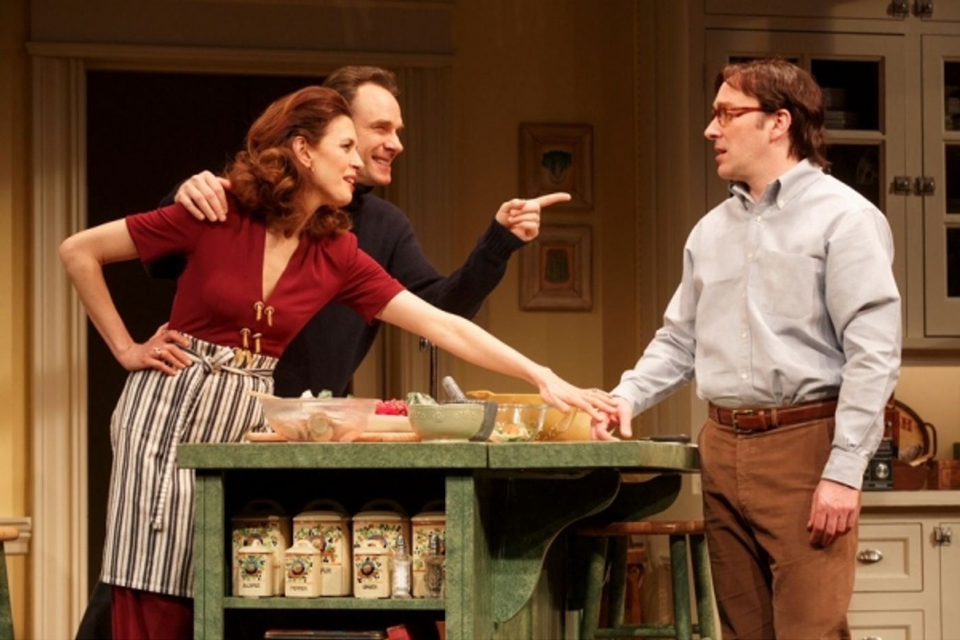 Photo Flash: First Look at Jessica Hecht, Judith Light, Jeremy Shamos and More in THE ASSEMBLED PARTIES  Image