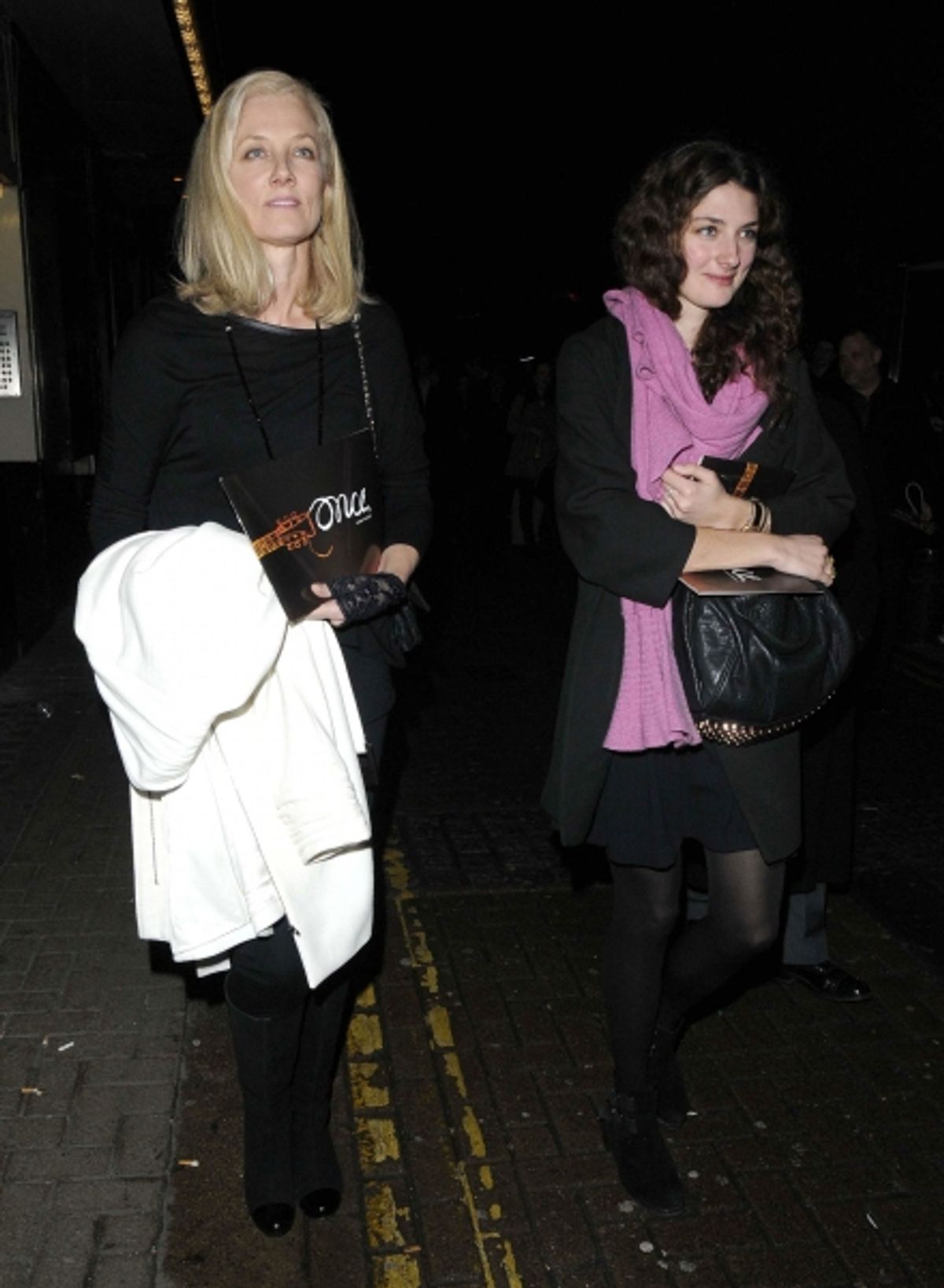 Joely Richardson and daughter Daisy Richardson at 