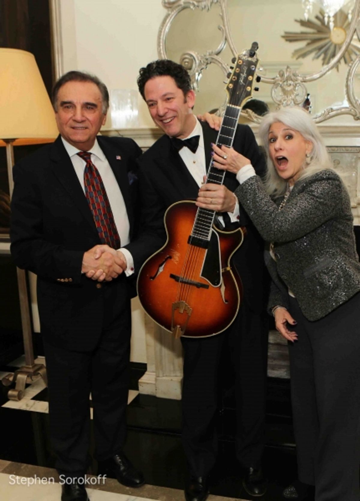 Tony Lo Bianco, John Pizzarelli, Jamie deRoy at 