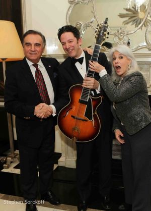 Tony Lo Bianco, John Pizzarelli, Jamie deRoy @ BroadwayWorld Tony Lo Bianco, John Pizzarelli, Jamie deRoy Photo