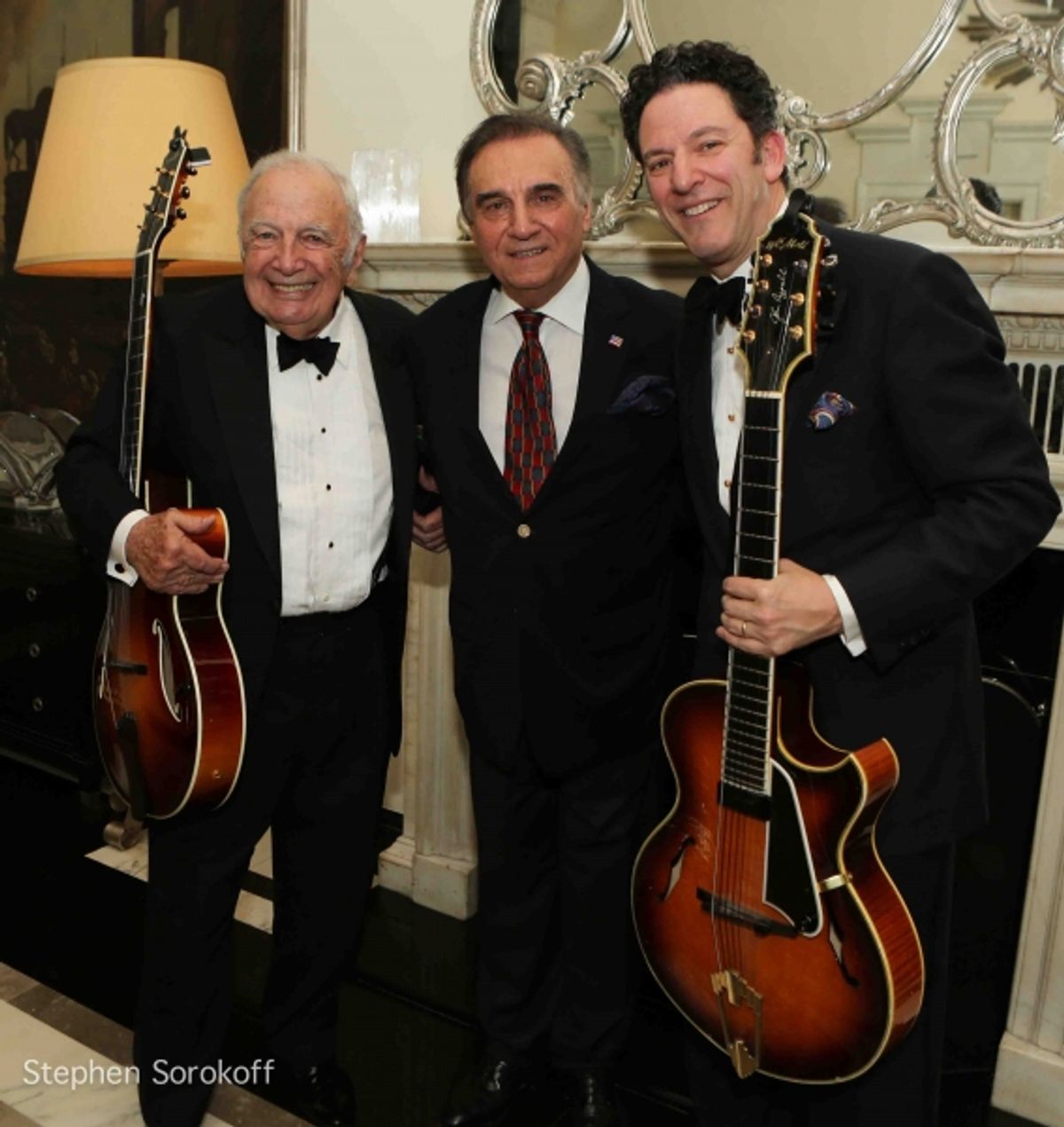 Bucky Pizzarelli, Tony Lo Bianco, John Pizzarelli at 