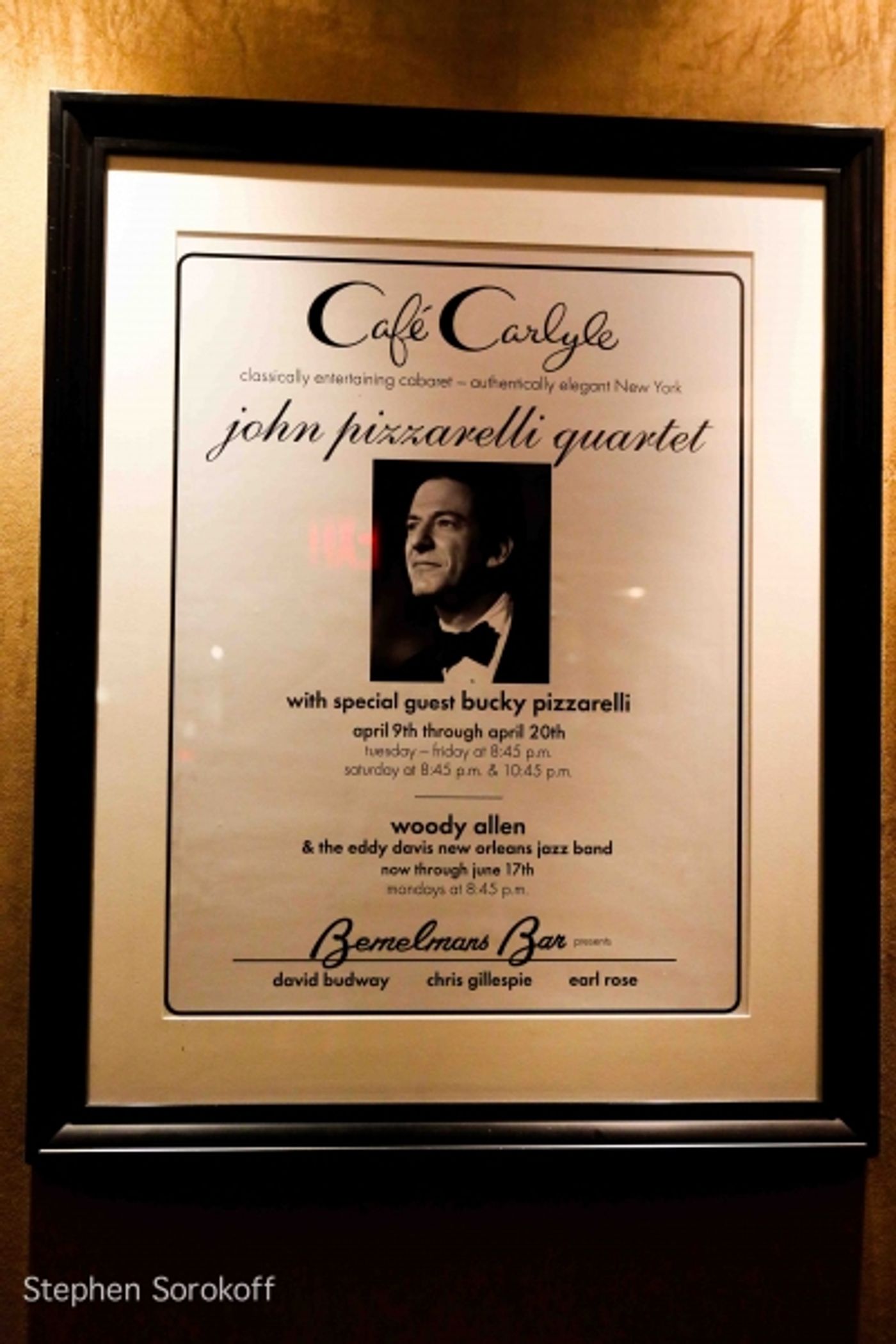Photo Coverage: John Pizzarelli Quartet Plays Cafe Carlyle! Photo Coverage: John Pizzarelli Quartet Plays Cafe Carlyle! Image