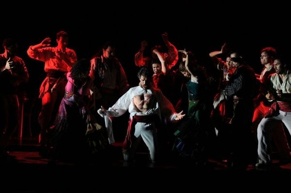 Photo Flash: First Look at Adam Jacobs, Andrea Goss & More in ZORRO, Opening Tonight!  Image