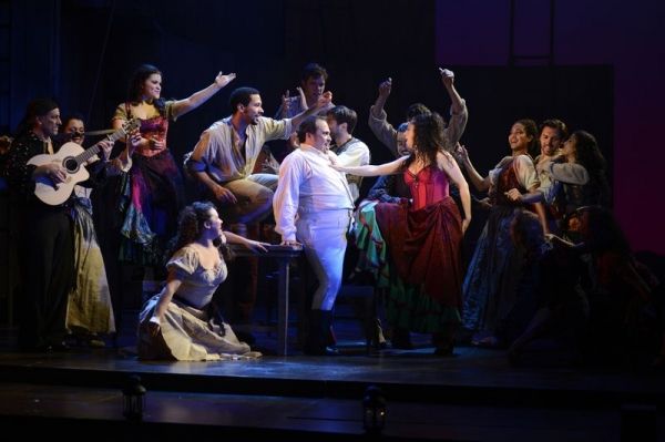 Photo Flash: First Look at Adam Jacobs, Andrea Goss & More in ZORRO, Opening Tonight!  Image